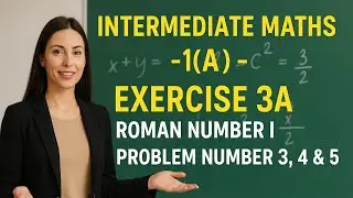 Matrices Exercise 3A Problems 3, 4 & 5 | Inter Maths 1A | Telugu Explanation | @eduwise4u