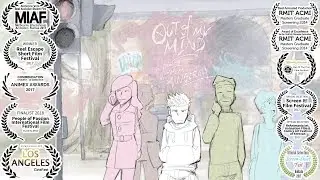 Illustrating my inner struggle with watercolor animation - A Short Film -