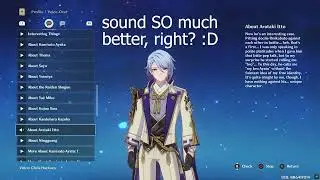 This minor change in Kamisato Ayato's voiceline about Arataki Itto...
