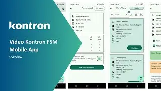 Kontron FSM Mobile App: Optimal Mobile Services for Field Service &ndash; Even Offline (englisch version)