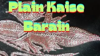 Plain Kaise Barain| How To  Fill Plain| Beginners Tilla Step By Step|#tilla  #fidaaniqbal 