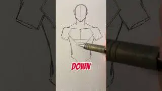 How to you suppose to draw body muscle || Jmarron