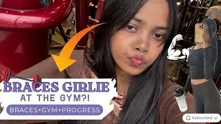 Can you go gym with braces? 😱 gym + fitness + dayout 