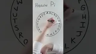The Pi Alphabet Clock #shorts