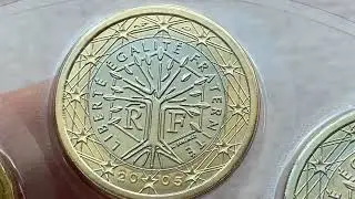 1 euro 2005 France R coin