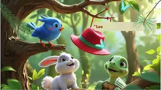 The Missing Red Hat 🐰🎩 | A Bunny Adventure Story for Kids