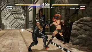 DOA6, &hearts;TheRealKasumi&hearts;, Kasumi Vs Shinku Tengyo, Hayabusa. Troll detected)