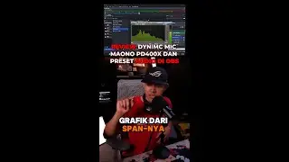 Review Mic Maono PD400X + Rekomendasi Filter Audio di OBS untuk Livestreaming dan Recording Video