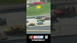 Dover Big One, I'm t boned, Bobby Labonte flies #NASCAR15 #NASCAR #PC #retrogaming #retro