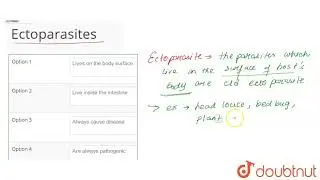 Ectoparasites | 12 | ECOLOGY, ENVIRONMENT AND POPULATION | BIOLOGY | SANTRA PUBLICATION | Doubtn...