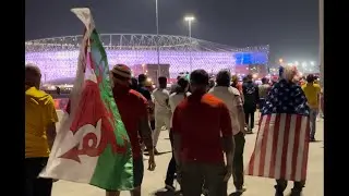USA VS Wales The FIFA World Cup 2022 Qatar pre-match ceremony