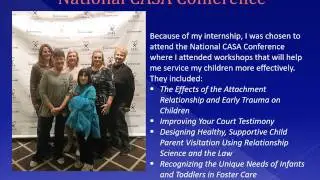 Internship as a Child Advocate Presentation