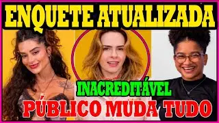 BBB 2026: ENQUETE ATUALIZADA aponta QUEM SAI no primeiro PARED&Atilde;O,Ana Paula , Milena ou Aline