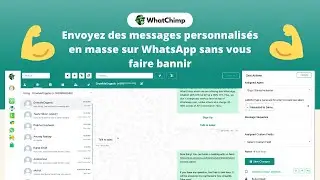 D&eacute;mo WhatChimp | API officielle WhatsApp Business | Logiciel de marketing WhatsApp
