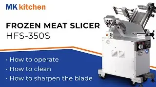 [MK kitchen] How to use the Meat slicer auto