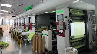 Color 3.0 Rotogravure Printing Machine for BOPP film| stable running in customer&rsquo;s factory 