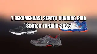 7 Rekomendasi Sepatu Running Pria Brand Lokal Spotec Terbaik Tahun 2025