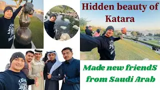 Day 16 of 365 Days | Peace, Beach & Beauty, explored hidden beauty of Katara Qatar | Friday Vibes.!