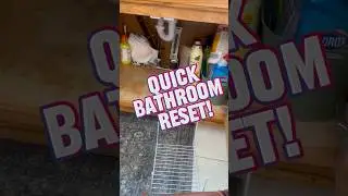 Bathroom Declutter and Organize! #declutterwithme #organizationHacks