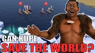 Civ 6 | Starting In The Middle Of Ice, Can Kupe Save The World?!? &ndash; (#1 Deity Maori Civilization VI)