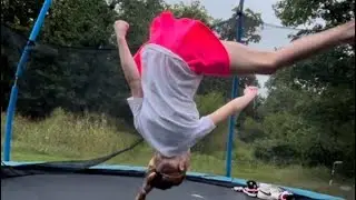 Q&A trampoline edition m!!! #sister #fun