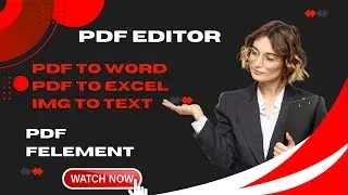 How to convert PDF to Word l PDF editor, PDF to Excell and More! Best PDF Editor Tools