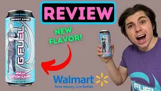 Ninja Cotton Candy GFUEL Can REVIEW!