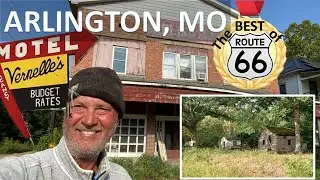 Best of Route 66 ARLINGTON MISSOURI; Vernelle's Motel, John's Modern Cabins, Totem Pole Cabins