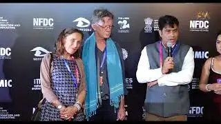 Famous Indo Canadian Director Richie Mehta (Poacher, Delhi Crime Game) Along With Actor Pankaj Jha