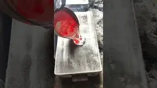 Molten Aluminum Soft Sink #asmrshorts