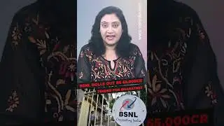 BSNL rolls out Rs 65,000cr tender for BharatNet #shortsvideo