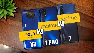 Poco X3 vs Realme 7/Pro DETAILED Comparison [Hindi]