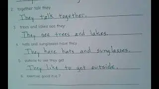 Get Outside Scrambled Sentences