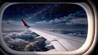 Airplane white noise ASMR | Drift Off Peacefully