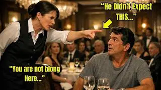 The Waiter Thought He Was Nobody… Until the Manager Said His Name Dean Martin.