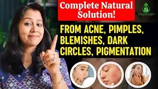 Acne or pimples | Blemishes | Pigmentation | Dark circles | Acupressure, Mudras, Yoga therapy