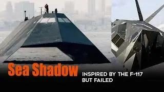 Sea Shadow - US Stealth Warship inspired by F-117