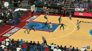 Malik Monk BUZZER-BEATER (@ Pistons, 6/7/18)