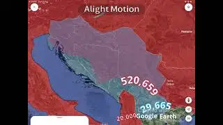 Axis invasion of Yugoslavia and Greece using google earth