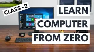 Learn Computer From Zero at Home - Basic Computer Course Class 2