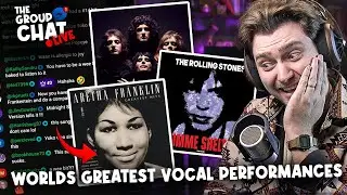 The Worlds Best VOCAL PERFORMANCES | The Group Chat LIVE
