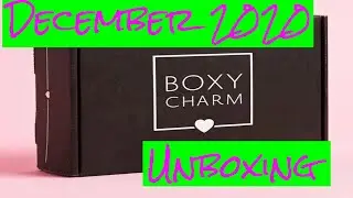 DECEMBER 2020 BOXYCHARM PREMIUM UNBOXING