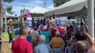 Fuimos a llevarle mucho swing y sabor a la plaza publica de Camuy en Zúmbate al Rumbón Miér 14 Ene.