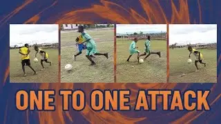 DHUJAU SOCCER ACADEMY  WHILE EXERCISINGONE TO ONE ATTACK