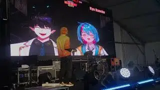 Emcee Host Indoor & Outdoor Event with Nijisanji Vtuber Stage Interaction - Nijigen Expo 2023