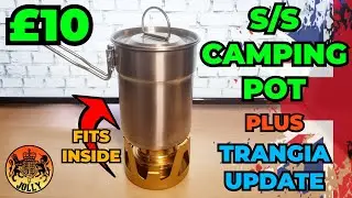 Cheap 1L Camping Pot Review + Trangia Clone Update
