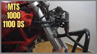 Refitting Forks on Multistrada 1000 DS [4K]
