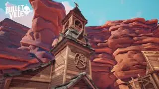 Old West Map Preview: Bulletville - Free To Play Hero Shooter