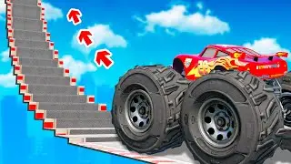 Which VEHICLE CLIMBS over the HIGHEST OBSTACLE in GTA 5?