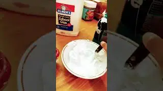 How to make fluffy slime#diy#slime#easy#fun